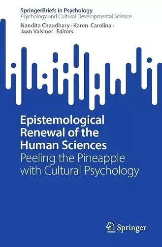 Epistemological Renewal of the Human Sciences cover