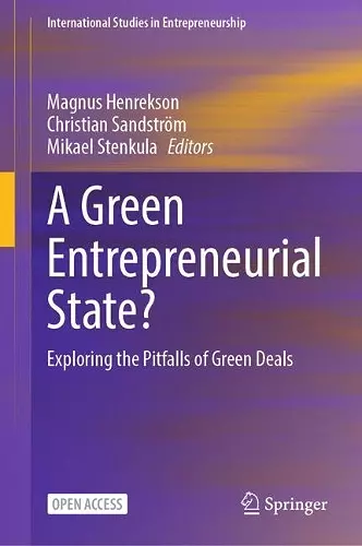 A Green Entrepreneurial State? cover