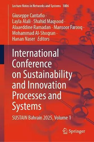 International Conference on Sustainability and Innovation Processes and Systems cover