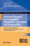 Advanced Research in Technologies, Information, Innovation and Sustainability cover