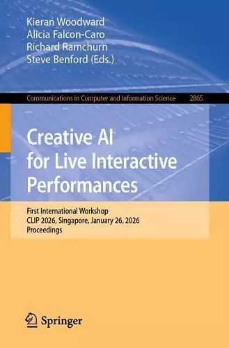 Creative AI for Live Interactive Performances cover