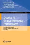 Creative AI for Live Interactive Performances cover