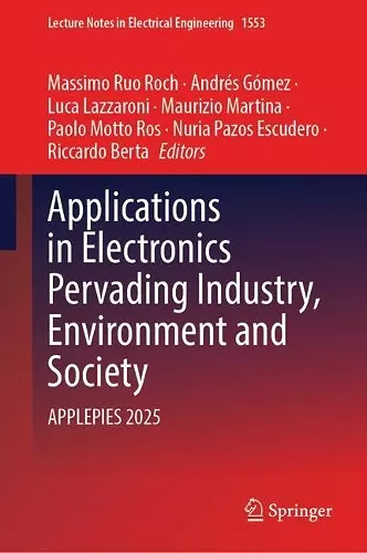 Applications in Electronics Pervading Industry, Environment and Society cover