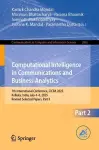 Computational Intelligence in Communications and Business Analytics cover