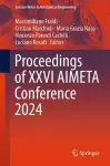 Proceedings of XXVI AIMETA Conference 2024 cover
