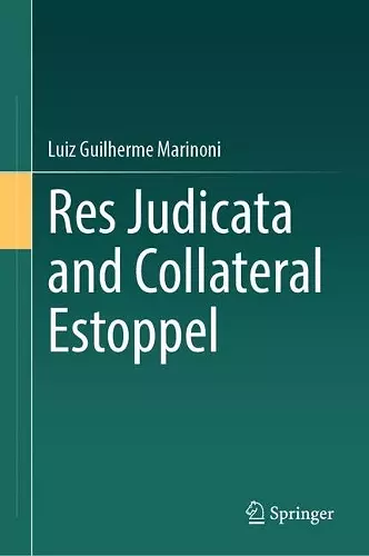 Res Judicata and Collateral Estoppel cover