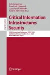 Critical Information Infrastructures Security cover