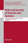Risks and Security of Internet and Systems cover