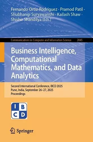 Business Intelligence, Computational Mathematics, and Data Analytics cover