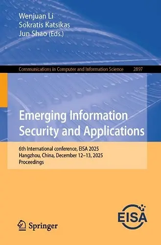 Emerging Information Security and Applications cover