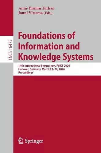 Foundations of Information and Knowledge Systems cover