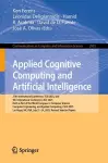 Applied Cognitive Computing and Artificial Intelligence cover
