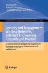Security and Management, Wireless Networks, Software Engineering Research and Practice cover
