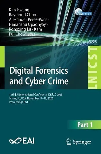 Digital Forensics and Cyber Crime cover