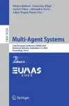 Multi-Agent Systems cover
