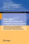 Smart Cities, Green Technologies, and Intelligent Transport Systems cover