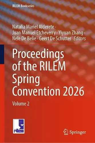 Proceedings of the RILEM Spring Convention 2026 cover