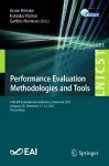 Performance Evaluation Methodologies and Tools cover