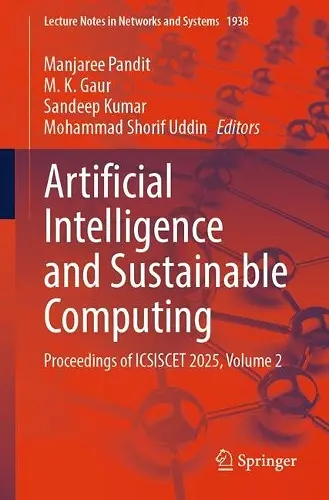 Artificial Intelligence and Sustainable Computing cover
