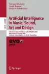 Artificial Intelligence in Music, Sound, Art and Design cover