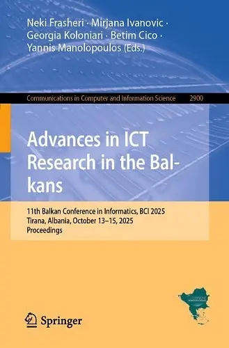 Advances in ICT Research in the Balkans cover