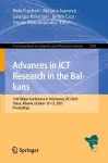Advances in ICT Research in the Balkans cover