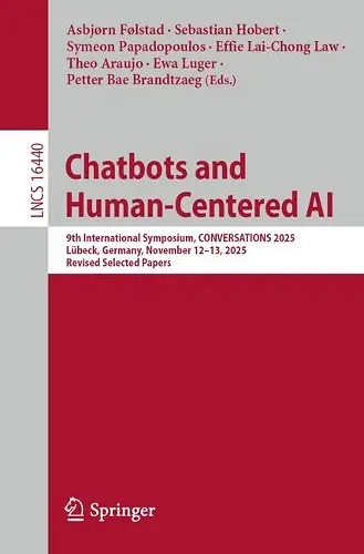 Chatbots and Human-Centered AI cover