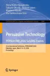 Persuasive Technology. PERSUASIVE 2026 Satellite Events cover