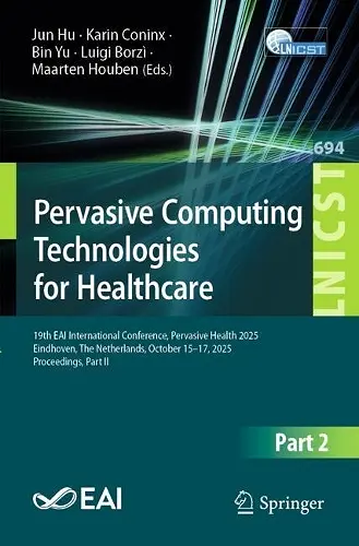 Pervasive Computing Technologies for Healthcare cover
