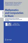 Mathematics and Computation in Music cover