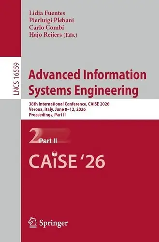 Advanced Information Systems Engineering cover