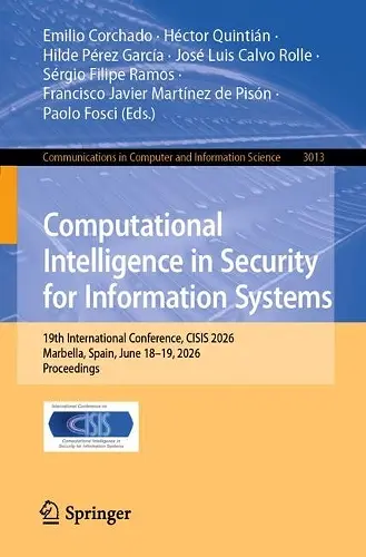 Computational Intelligence in Security for Information Systems cover