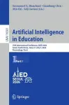 Artificial Intelligence in Education cover