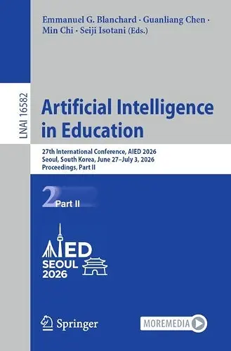 Artificial Intelligence in Education cover