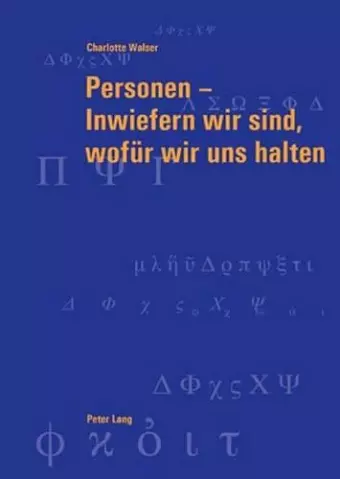 Personen - Inwiefern Wir Sind, Wofeur Wir Uns Halten cover