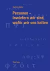 Personen - Inwiefern Wir Sind, Wofeur Wir Uns Halten cover