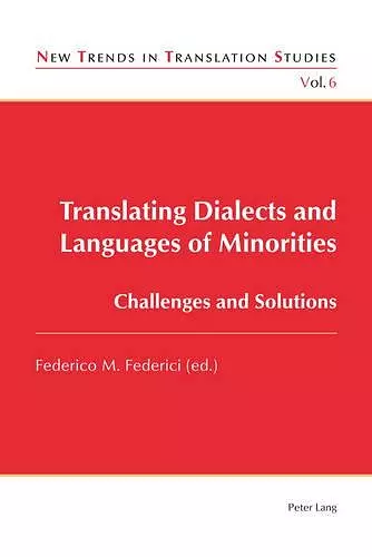 Translating Dialects and Languages of Minorities cover