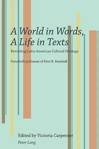 A World in Words, A Life in Texts cover