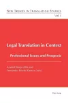 Legal Translation in Context cover