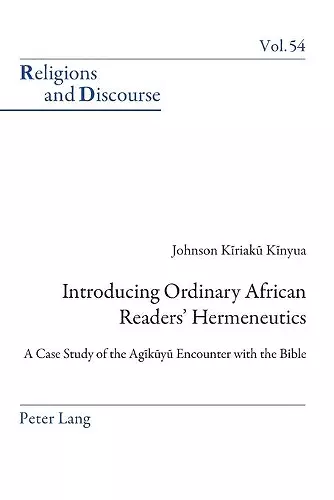 Introducing Ordinary African Readers’ Hermeneutics cover