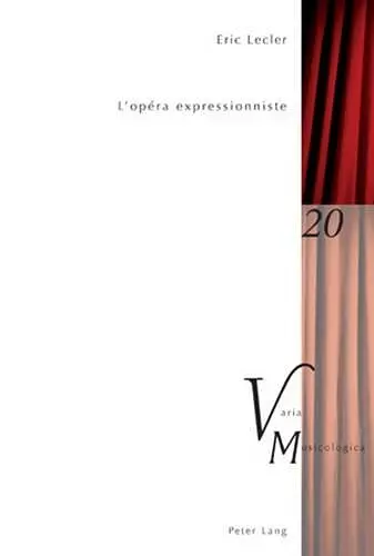 L'Opéra Expressionniste cover