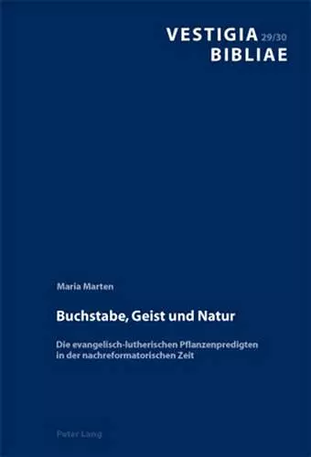 Buchstabe, Geist Und Natur cover