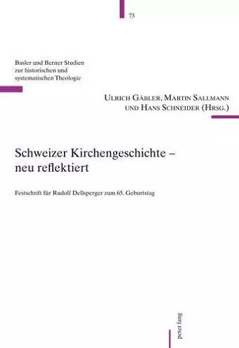 Schweizer Kirchengeschichte - Neu Reflektiert cover