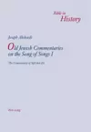 Old Jewish Commentaries on the Song of Songs I cover