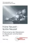 Fruehe Neuzeit - Spaete Neuzeit cover