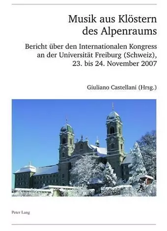 Musik Aus Kloestern Des Alpenraums cover