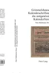 Grimmelshausen als Kalenderschriftsteller und die zeitgenoessische Kalenderliteratur cover