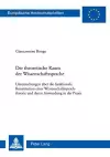 Der Theoretische Raum Der Wissenschaftssprache cover