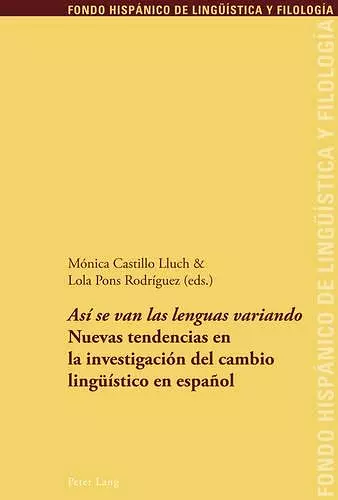 «Así Se Van Las Lenguas Variando» cover