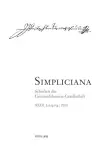 Simpliciana cover